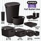 Superio Plastic Storage Container Bins, Organizer Baskets, Boxes for Organizing Closet Shelves Drawer Shelf